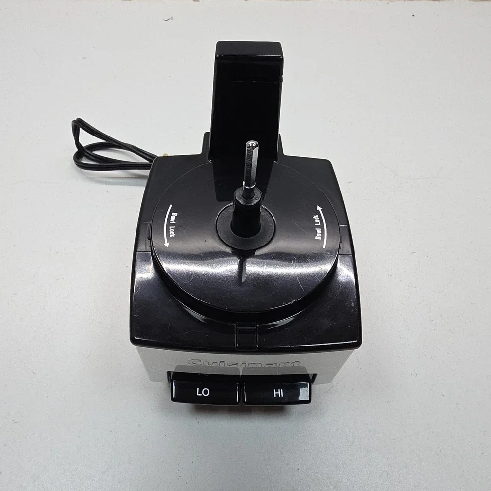 Cuisinart Mini-Prep Food Chopper Replacement Motor Base DLC-1SS‎ Silver Tested